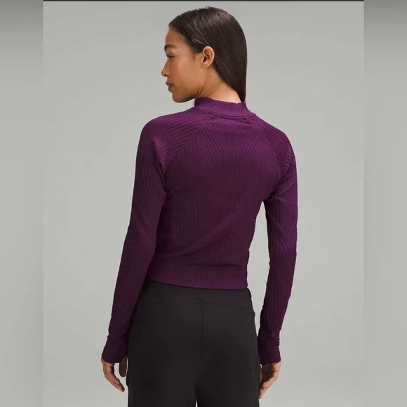 Lululemon Rest Less Cropped Half Zip - Picture 3 of 13